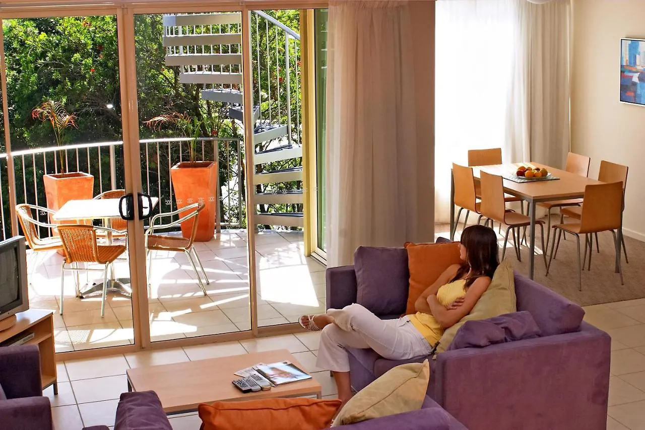 **** Lägenhetshotell Caloundra Central Apartment Hotel Official Australien
